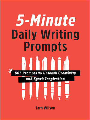 cover image of 5-Minute Daily Writing Prompts